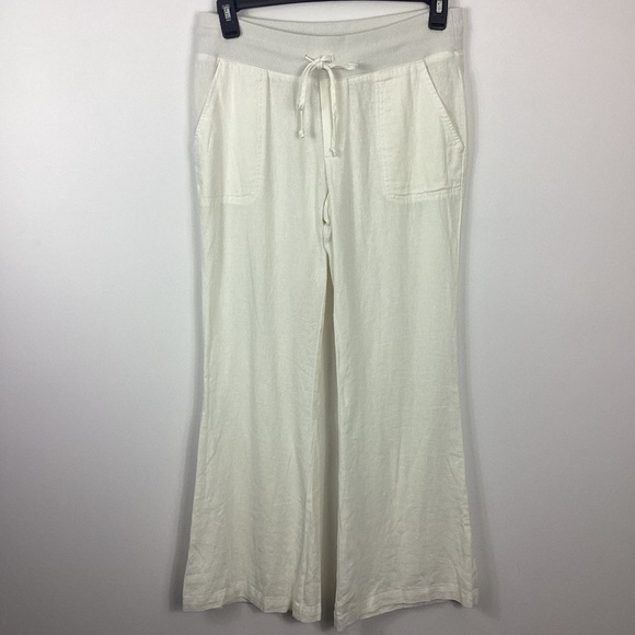 Urban Outfitters Pants - Urban Outfitters Wide Leg Linen Blend Pants Size Medium NWT